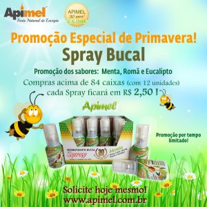 Promoção Spray Apimel